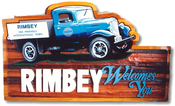 Rimbey Entrance Sign