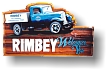 Rimbey Welcome Sign
