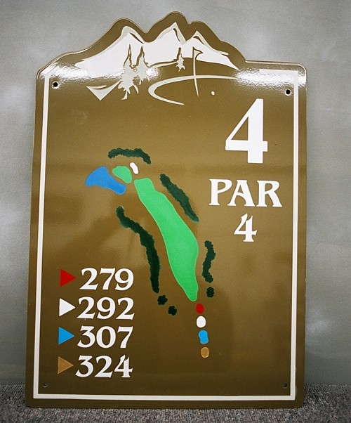 Golf Sign Manufacturer
