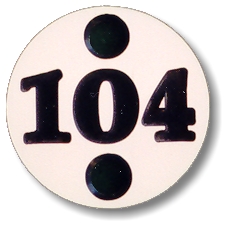 Sprinkler Head Yardage Markers